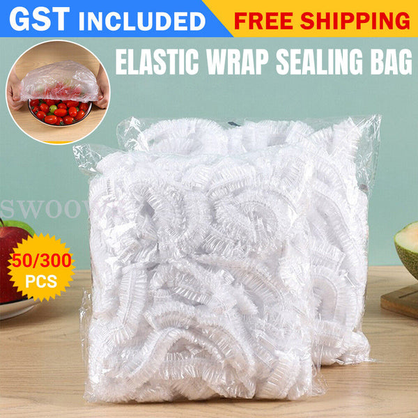 50-300x Food Cover Elastic Wrap Sealing Bag Kitchen Bowl Lids Fresh Keeping Bags