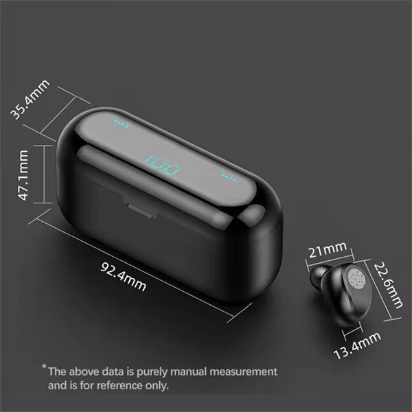 Wireless Bluetooth Earphones Headphones Earbuds Sports for Earpods iOS Android