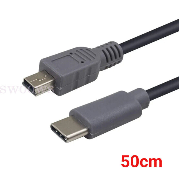 USB Type C to Micro/Mini USB HighSpeed Data Sync OTG Power Supply Charging Cable