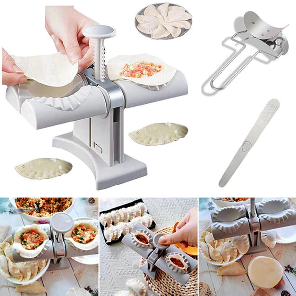 Machine Automatic Dumpling Mould Double Head Press Dumpling Press Dumpling Maker