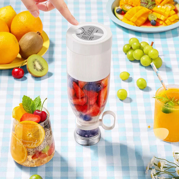 Electric Fruit Juicer Smoothie Maker Portable USB Blender Bottle Juice Shaker