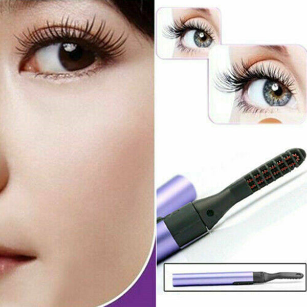 UP 3x Electric Heated Eyelash Curling Long Lasting Eye Lashes Curler Makeup Tool