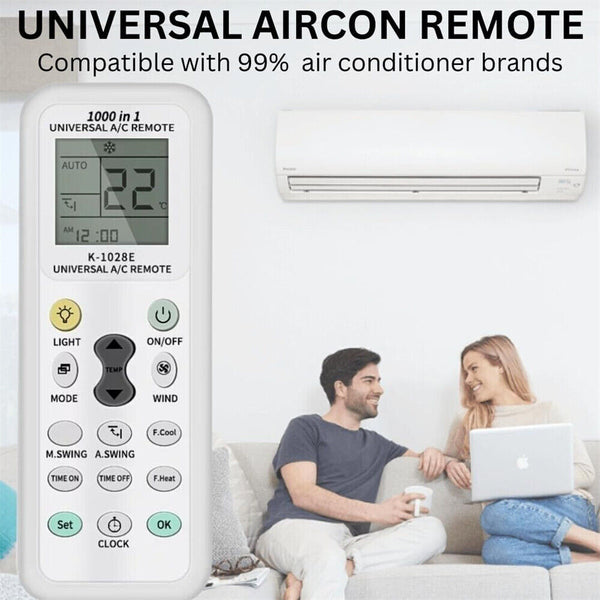 Universal A/C Air Conditioning Remote Control Air Con ALL MAJOR BRANDS LCD DGS