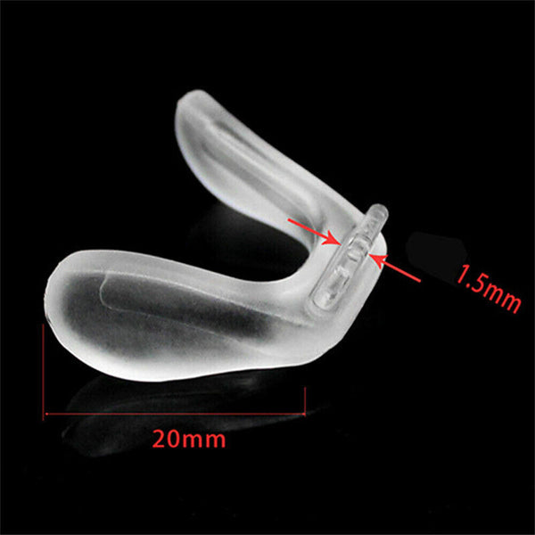 1/2 Silicone Anti-Slip Glasses Nose Pads U-shaped Nose Pad for Eyeglasses Access