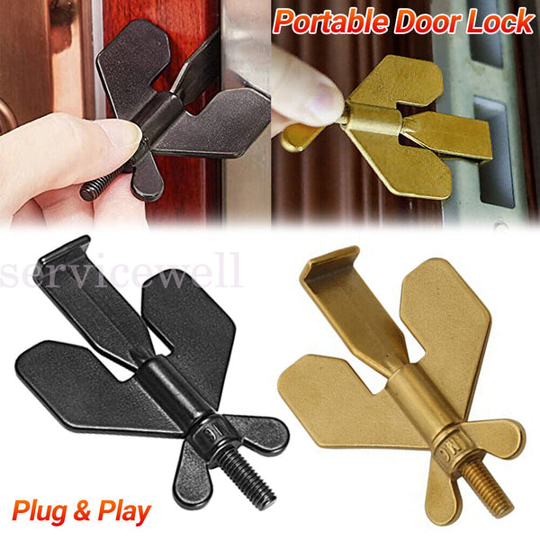 Security Safety Travel Hotel Home Addalock Safe Lock Portable Door Lock AU