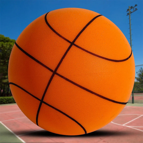 Silent Basketball Indoor Training Foam Uncoated Ball High Density Ball 24cm