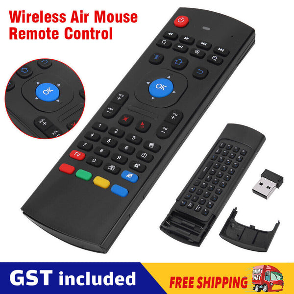 MXIII 2.4G Wireless Air Mouse Remote Control Keyboard for Android TV Box PC NEW