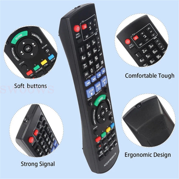 Remote Control For PANASONIC Replacement TV DVD Blue Ray DMP-BD75 DMP-BD755 IR6