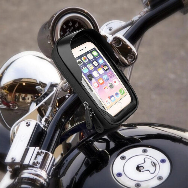 Waterproof Bike Phone Holder Handlebar Mount For Motorcycle Cycling Universal AU