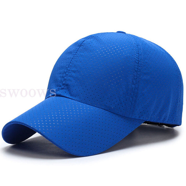 Unisex Hat Plain Curved Sun Visor Hat Outdoor Dustproof Baseball Cap Solid Co