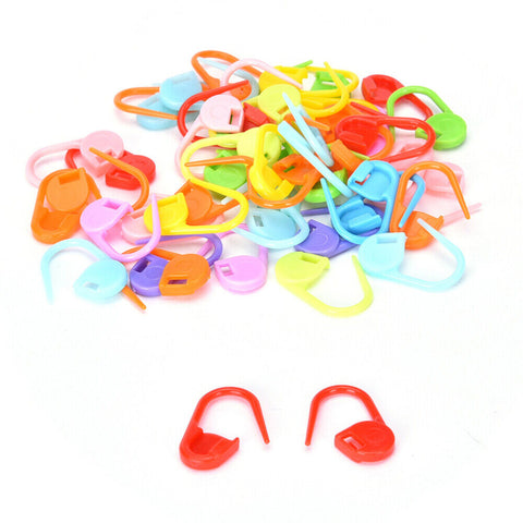 300/600PCS Knitting Accessories Weave Crochet Locking Stitch Markers Tool