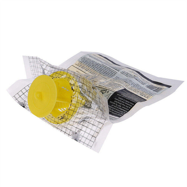 1-10x Fly Catching Bag Fast Results for Outdoor Disposable Fly Trap Pest-Control