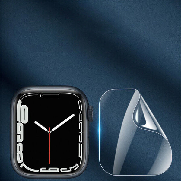 1-5x 38/41/40/42/44/45/49mm Screen Protector For Apple Watch iWatch Series 7 6 5