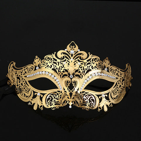 1/2pcs Lady Costume Women Mask Masquerade Party Eye Mask Costume Ball NEW