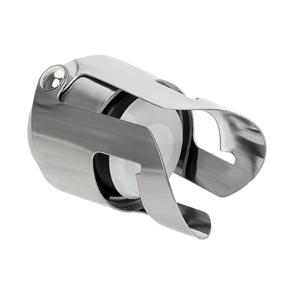1-20PCS Practical Stainless Steel Champagne Stopper Sparkling Wine Bottle Plug