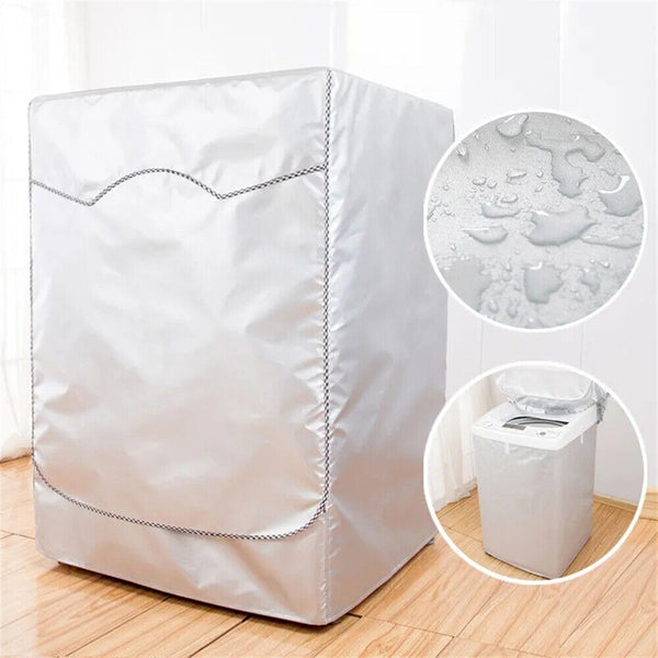 1/2 Waterproof Dustproof Sunscreen Washing Machine Cover Laundry Dryer Protector