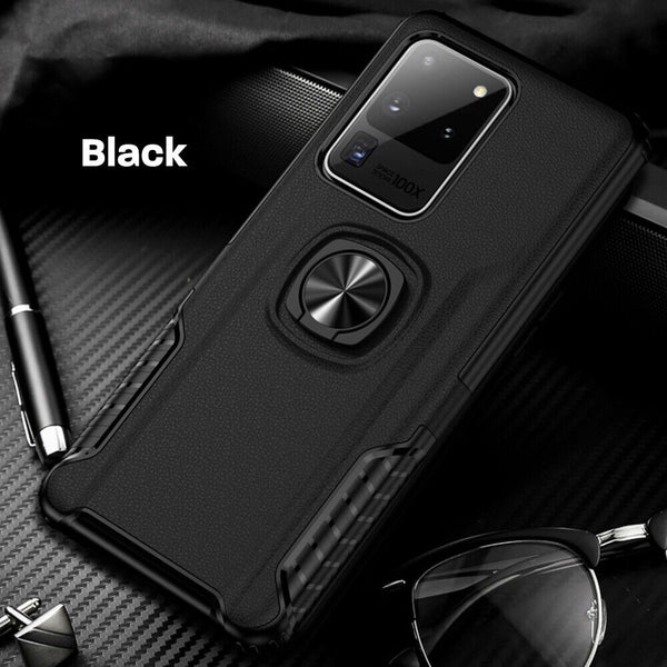 Shockproof Case Cover Magnetic Ring For Samsung Galaxy S20 Plus S20 Ultra