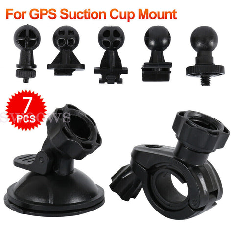 For Most Dash Cam GPS Suction Cup Mount Mirror Mount Clips 5 Joint Mount/Hot NEW