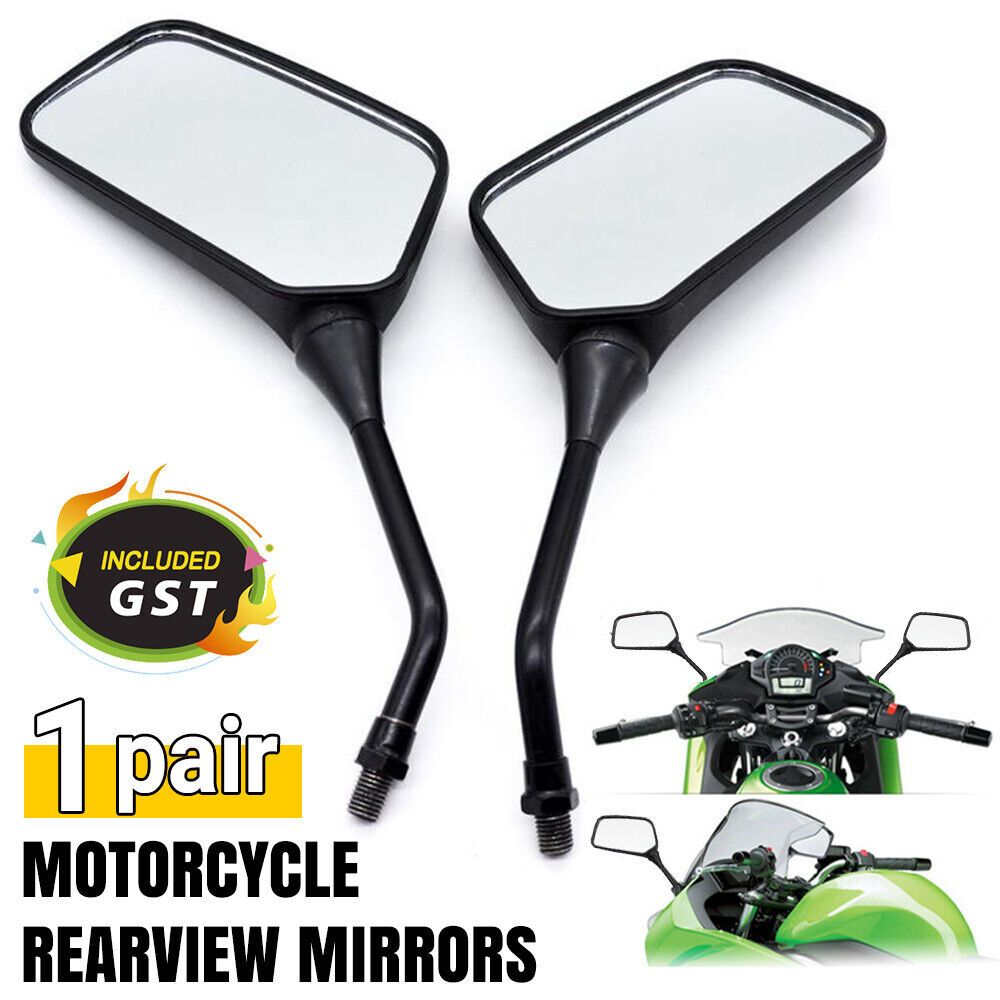 Motorcycle Rearview View Mirrors For Honda Suzuki KAWASAKI Motorbike Accessory