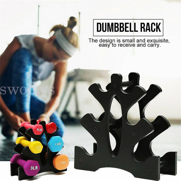 Dumbbell Rack Stand 3 Tier Dumbbell Bracket Weight Stand Rack Storage