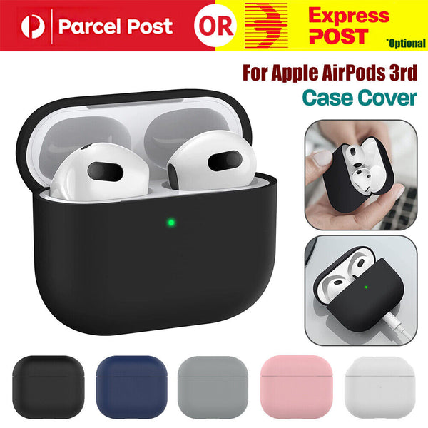 Silicone Shockproof Skin Cover Soft Case For Apple AirPods 3rd Generation 3