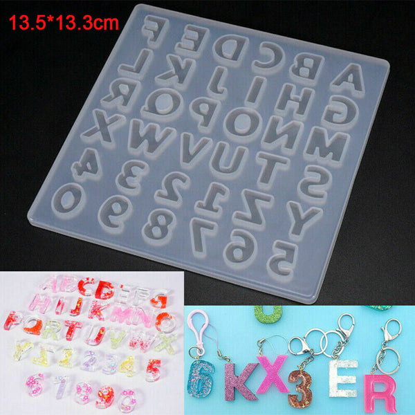 Silicone Pendant Mold Necklace Jewelry Resin Mould Epoxy Casting Craft NEW