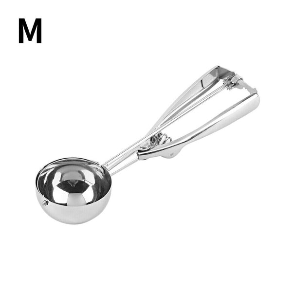 Ice Cream Scoop Stainless Steel Cookie Mash Muffin Spoon IceCream 4/ 5/ 6cm AUS