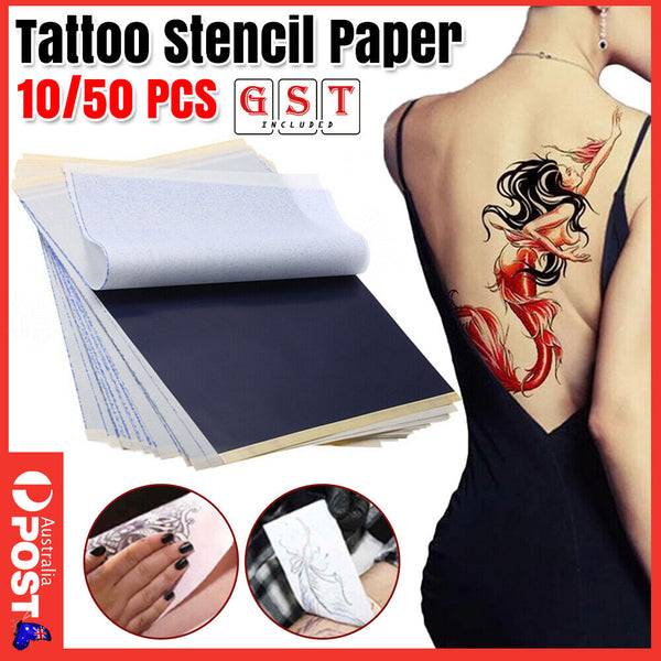 Tattoo Stencil Transfer Paper Spirit Thermal Carbon Tracing Copier Supplies AU