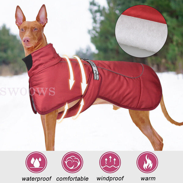 Waterproof Winter Warm Pet Dog Coats Jacket Outdoor Clothes Vest Puppy Coat