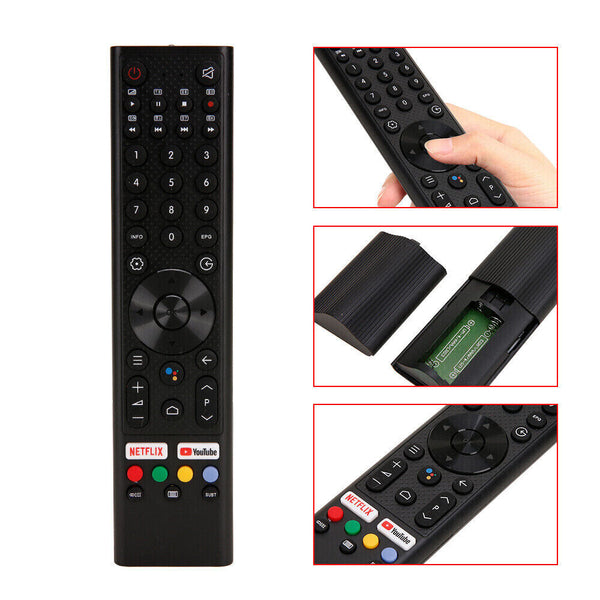 Voice Remote for CHIQ TV U50H10 U55H10 U43H10 CHANGHONG GOOGLE TV GCBLTVC0GBBT A