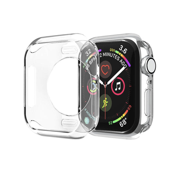 Glass Screen Protector Case Cover For Apple Watch Series 8 7 6 5 4 SE 44/41/45mm