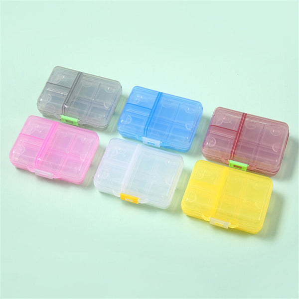 Travel Pill Case Pocket Pharmacy Portable Small Organizer Weekly Medicine Box