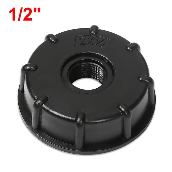 S60X6 Coarse Threaded Cap to 1/2" Adaptor Connector for IBC Tank fittings