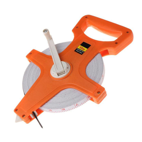 Tape measure 30M 50M 100M Fiberglass Open Reel Measuring Metric Imperial new AU