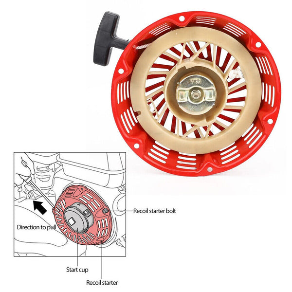 AU PULL START CORD ASSEMBLY STARTER RECOIL For HONDA GX140 GX160 GX200 Generator