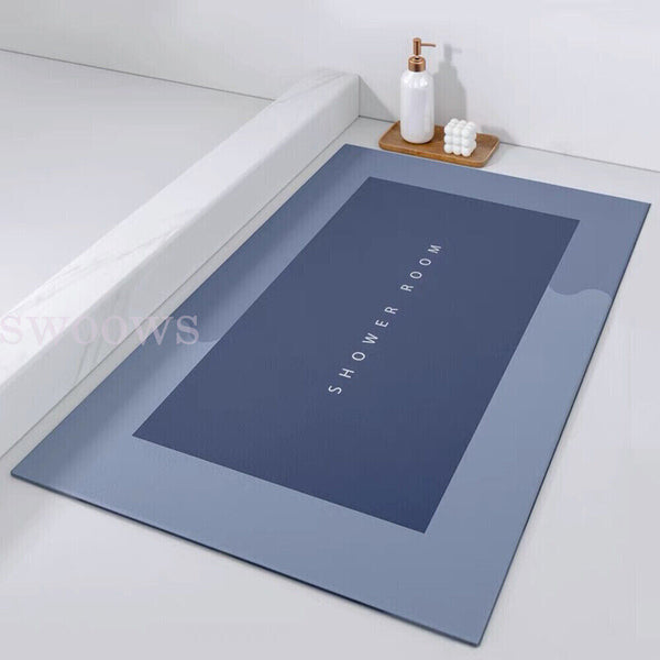 QuickDrying Bathroom Mat SuperAbsorbent Balcony Carpet Floor Shower Non-slip Ru