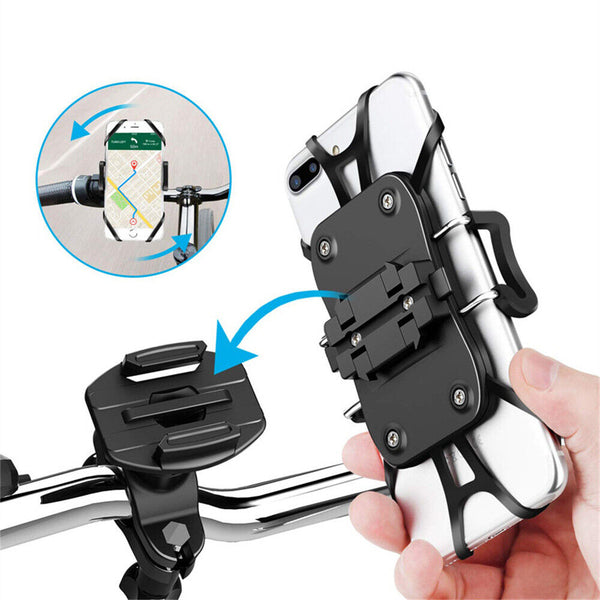 Mobile Phone Holder Bracket Mount For Motorcycle Bicycle Bike MTB Handlebar