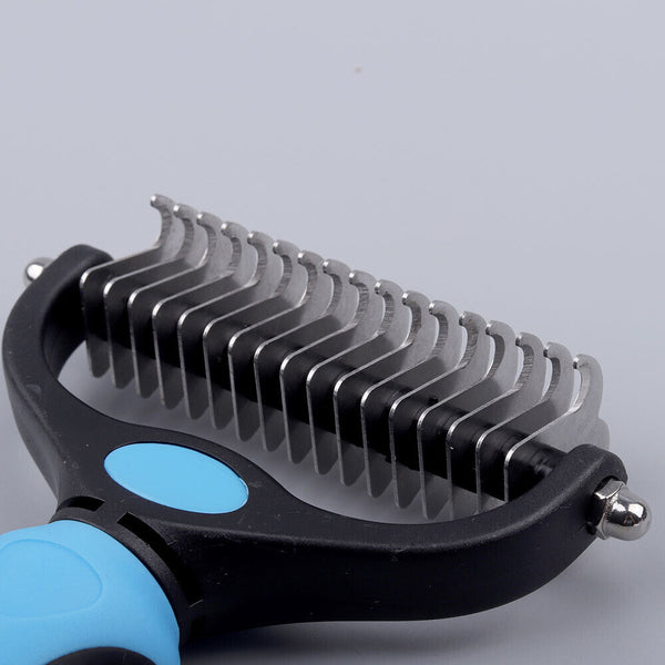 Dog Pet Cat Grooming Comb Brush Undercoat Rake Dematting Deshedding Trimmer Tool