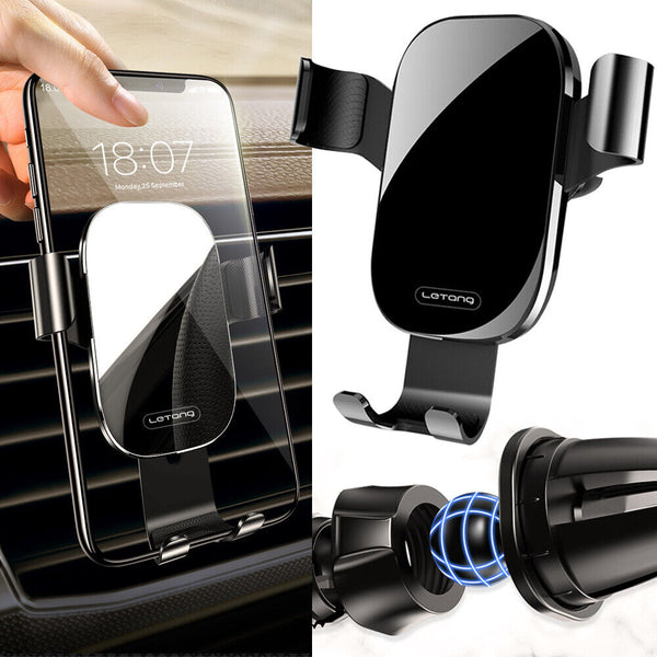 Universal Gravity Car Phone Stand Grip Cradle Air Vent Mount Holder For Mobile