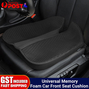 Universal Memory Foam Car Seat Cushion Driving Pain Relief Driver Booster Pad