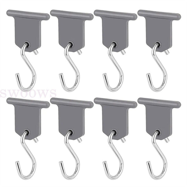 Accessories Hooks RV Replacement S Hook Tent 8/16 PCS Awning Clips Fittings