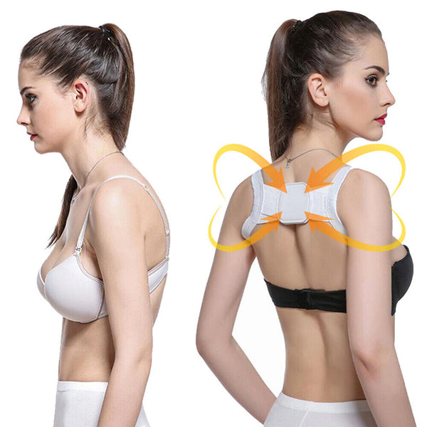 Posture Corrector Women Men Shoulder Brace Back Support Strap Belt Adjustable