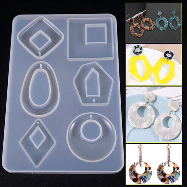 Jewelry Pendant Epoxy Resin Mould Alphabet Silicone Mold DIY English Letter AU