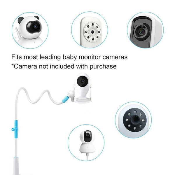 Universal Baby Monitor Stand Safe Video Camera Phone Mount Holder Cot Bed Set