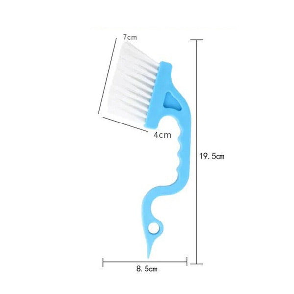 Crevice Groove Cleaning Brush Trench Window Door Cleaning Gap Dust Cleaner Slide