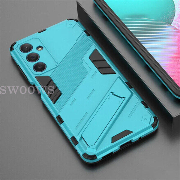 Shockproof Hybrid Armor Magnetic Stand Hard Dual Case For Samsung Galaxy A05s 4G