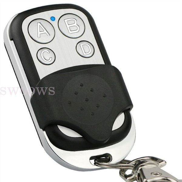 1/6 Universal Replacement Garage Door Car Gate Cloning Remote Control Key Fob433