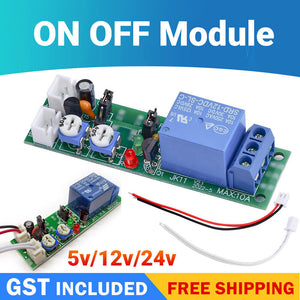 1-3 DC5V/12V/24V ON OFF Module Infinite Loop Cycle Timing Timer Time Delay Relay