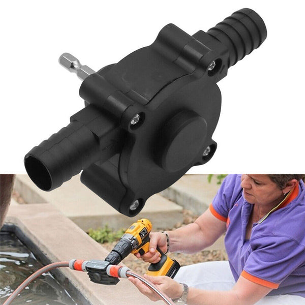 Self-Priming Transfer Oil Fluid Pumps Electric Drill Powered Water Pump Portable