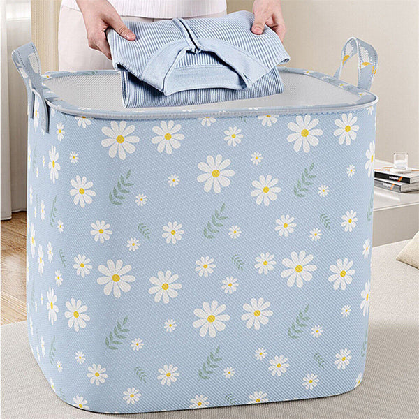 New Clothes Quilt Blanket Storage Bag Foldable Organizer Zipper Box Toy Laundry